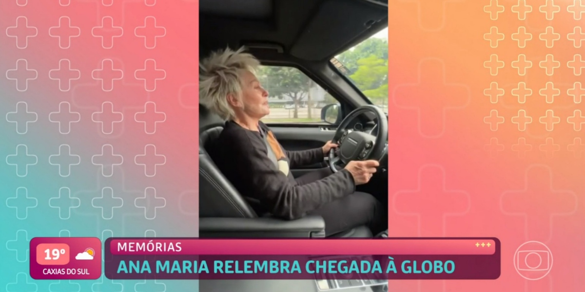 Ana Maria Braga gravou vídeo relembrando chegada ao "Mais Você" (Foto: Reprodução/TV Globo)