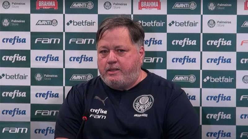 Anderson Barros é diretor de esportes do Palmeiras (Foto: Divulgação)