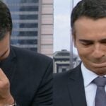 César Tralli não se aguentou em jornal da Globo, perdeu o chão e acabou em lágrimas (Foto: Reprodução Internet) 