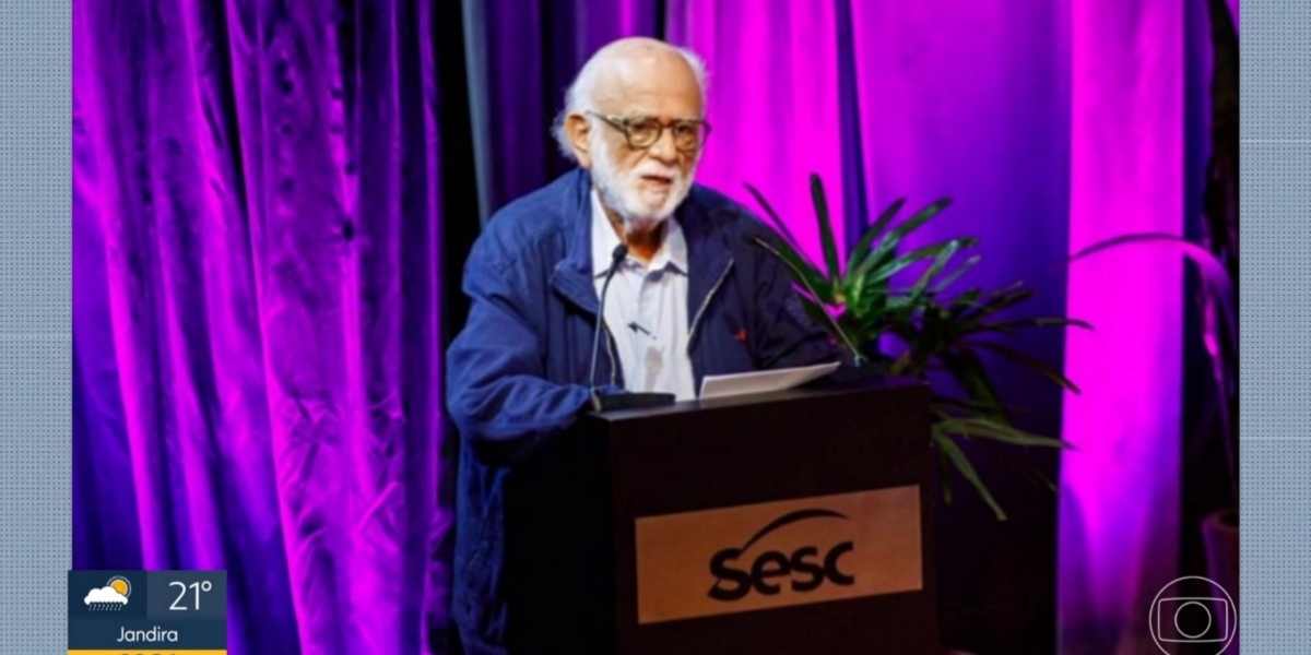 Danilo Santos de Miranda faleceu aos 80 anos (Foto: Reprodução/TV Globo)