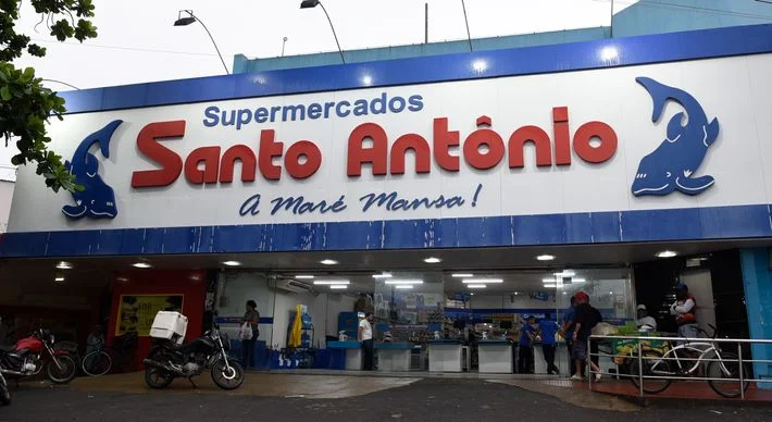 Supermercado Santo Antônio. Foto: Reprodução/Internet