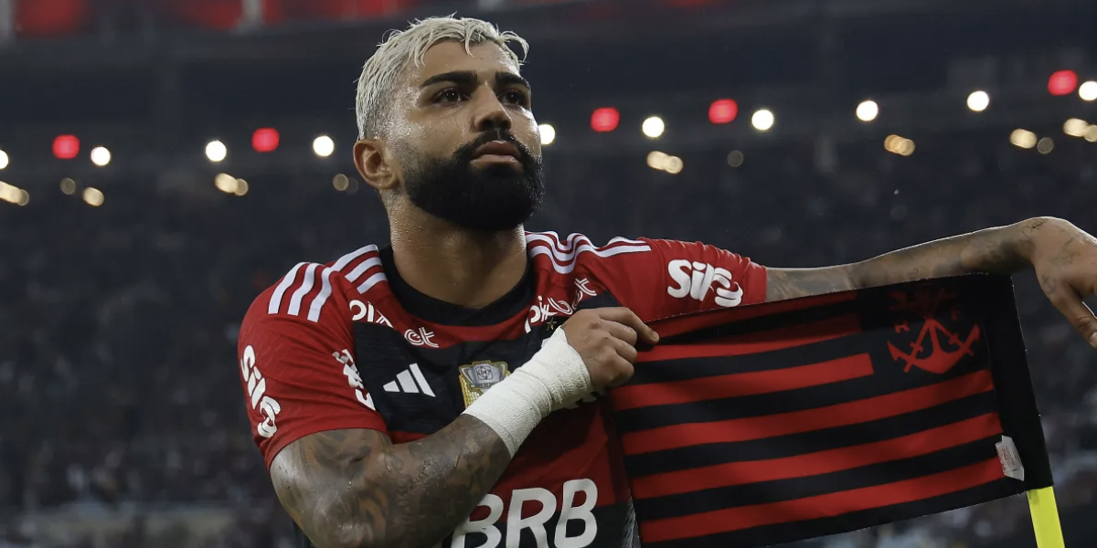 Gabigol vive um momento dramático no Flamengo - (Foto: Reprodução / Internet)