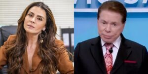 Giovanna Antonelli chegou a processar o canal de Silvio Santos (Foto: Reprodução / Montagem TV Foco)