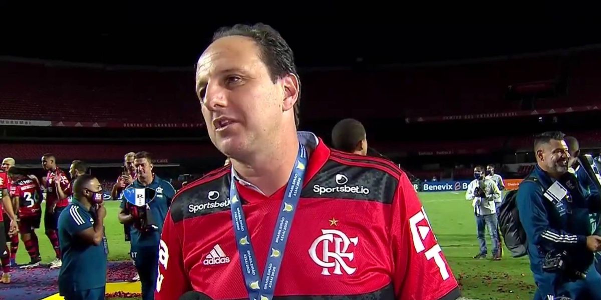 Rogério Ceni, quando treinava o Flamengo - (Foto: Internet)