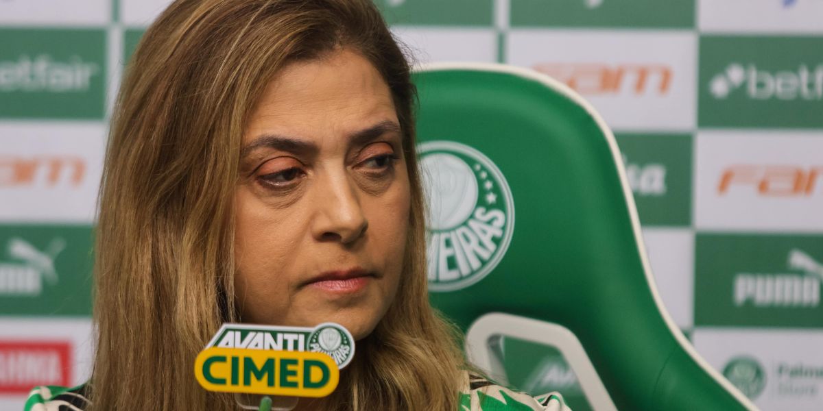 Leila Pereira fica desesperada no Palmeiras, por culpa do Corinthians e do São Paulo - (Foto: Internet)