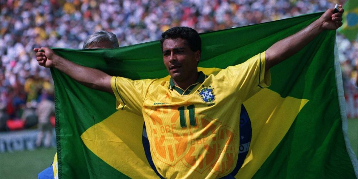 Romário na seleção brasileira em 1994 - (Foto: Internet)