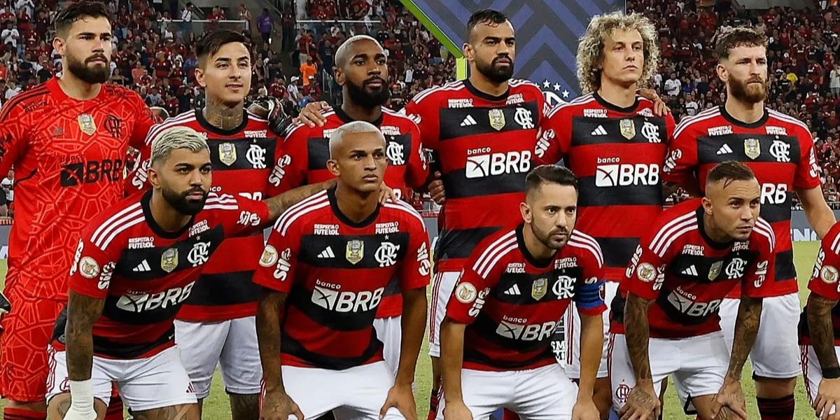 Time do Flamengo - (Foto: Internet)