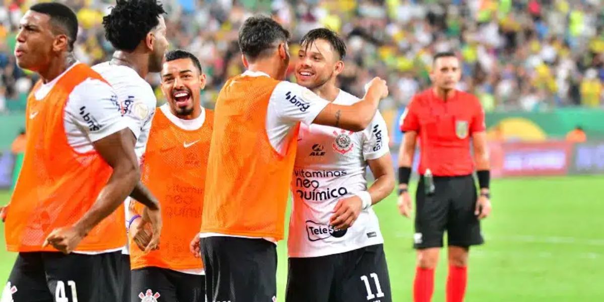 Corinthains vence por 1 a 0, gol marcado pelo paraguaio Ángel Romero já no fim da partida - (Foto: Internet)