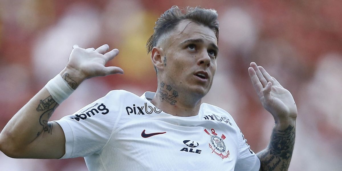 Róger Guedes quando jogava no Corinthians - (Foto: Internet)