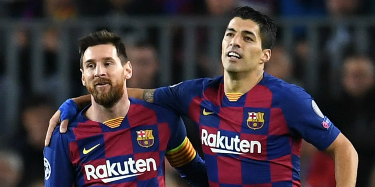 Messi e Suárez jogando juntos - (Foto: Internet)