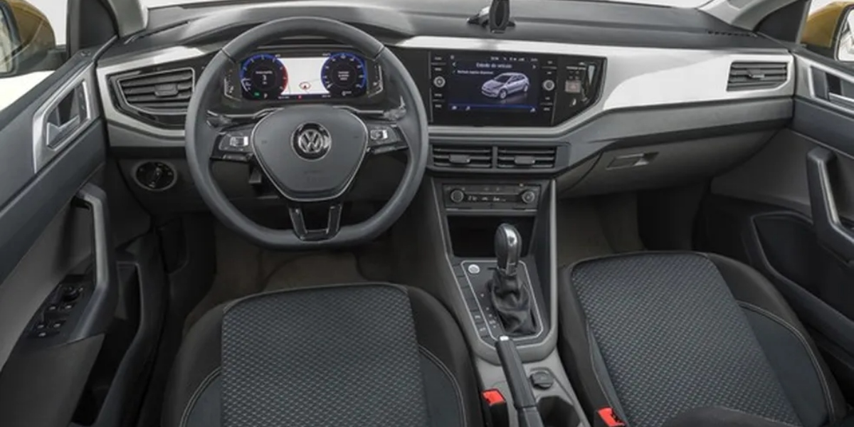 Interior do Polo 2017 (Foto: Divulgação/Volkswagen)