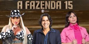 A Fazenda 15: André, Kally e Nadja estão na quarta roça (Foto: Reprodução / Record TV / Montagem TV Foco)