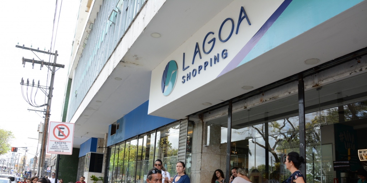 Lagoa Shopping deixou de funcionar em 2018 (Foto: Reprodução/Portal Correio)