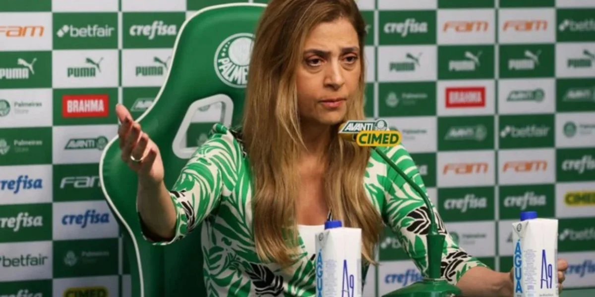 Leila Pereira, presidente do Palmeiras - Foto: Reprodução/Internet