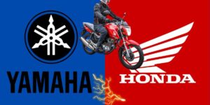 Logo da Yamaha e da Honda (Foto: Reprodução / Internet)