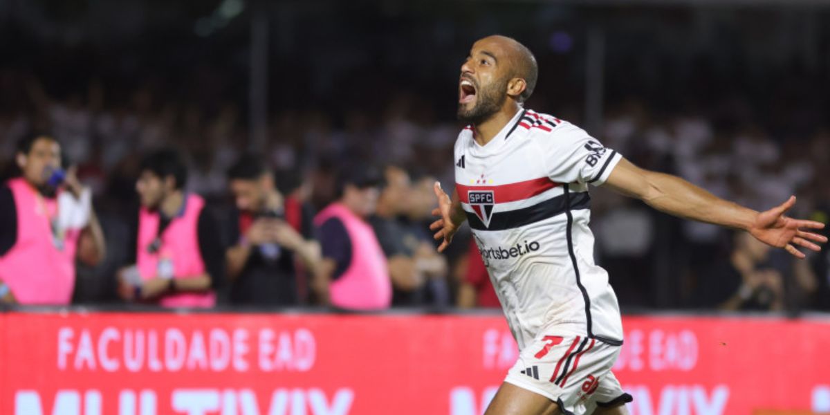 Lucas Moura, atacante do São Paulo (Reprodução: Internet)