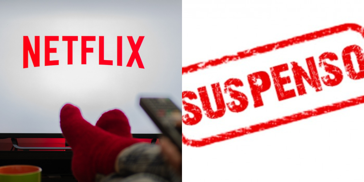 The official announcement of the end of Netflix