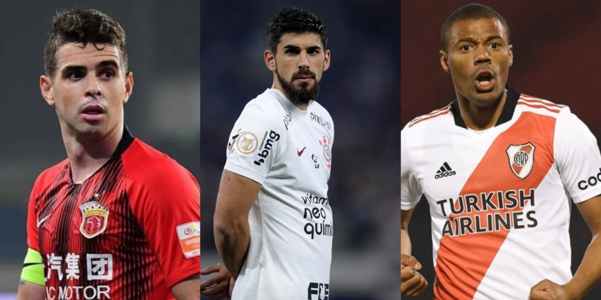 Oscar, Bruno e Nicolas poderão ser os próximos contratados pelo o Flamengo - (Foto: Reprodução / Internet)