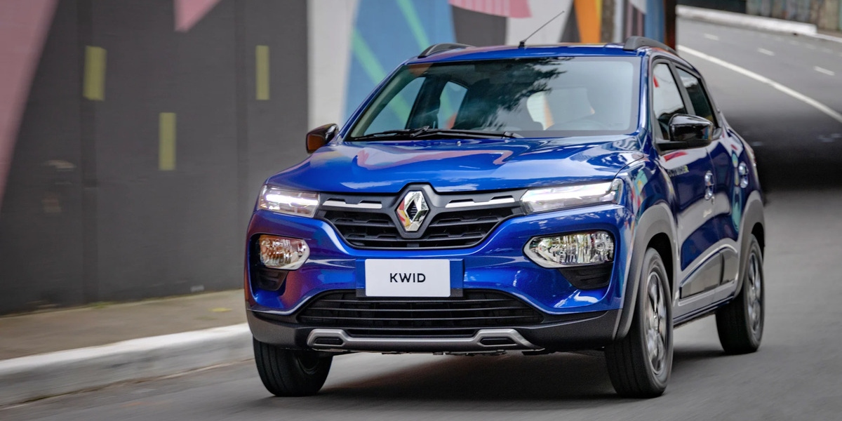 Kwid 2024 é um dos carros mais baratos do Brasil (Foto: Divulgação/Renault)