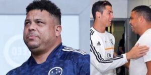 O sonho de Ronaldo, encontro com CR7 e delírio da torcida do Cruzeiro (Foto: Internet)