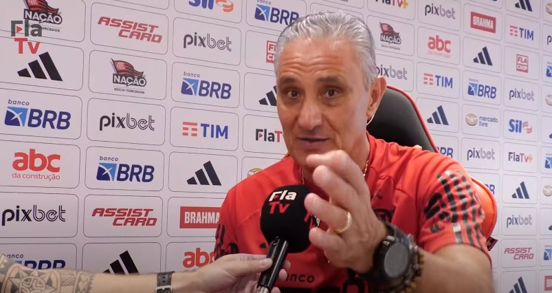 Tite, novo técnico do Flamengo (Foto: Reprodução, Fla TV)