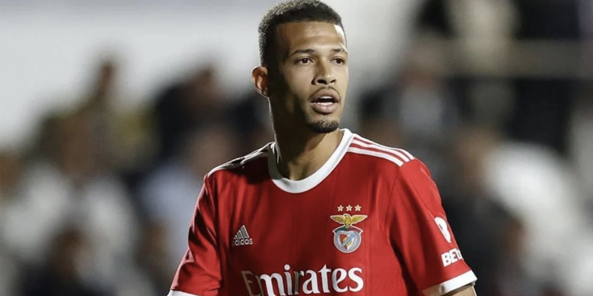 João Victor no Benfica (Reprodução/Internet)