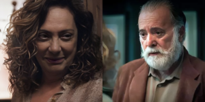 Agatha e Antônio em Terra e Paixão (Reprodução/Montagem TV Foco)