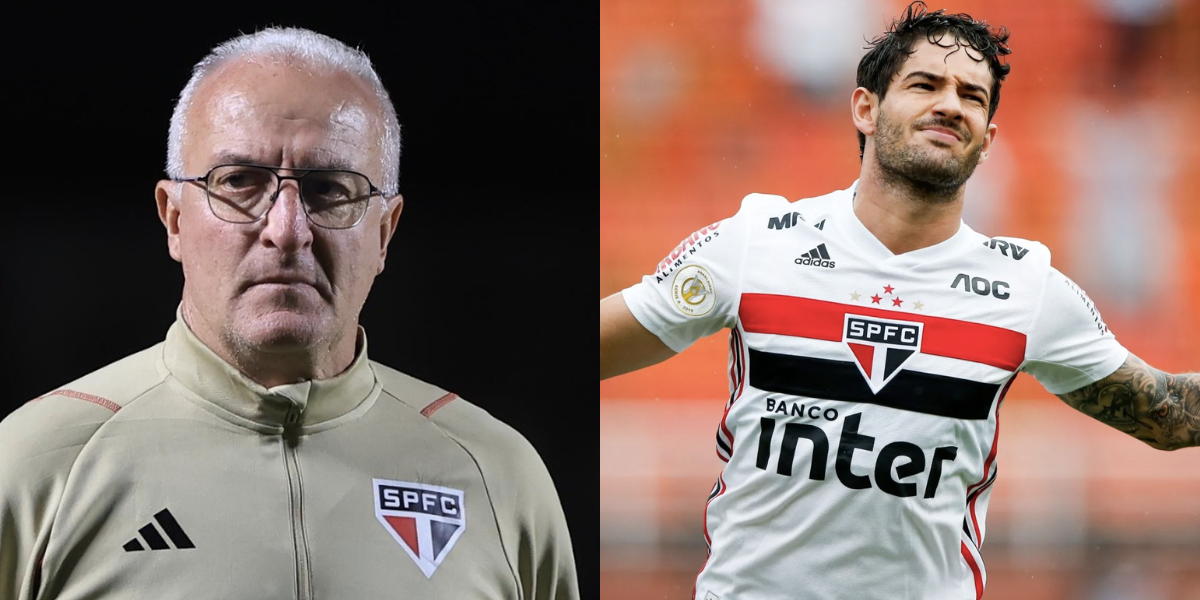 Dorival Júnior e Alexandre Pato (Reprodução/Montagem TV Foco)