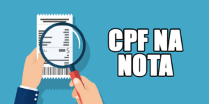 CPF na nota (Reprodução/Internet)