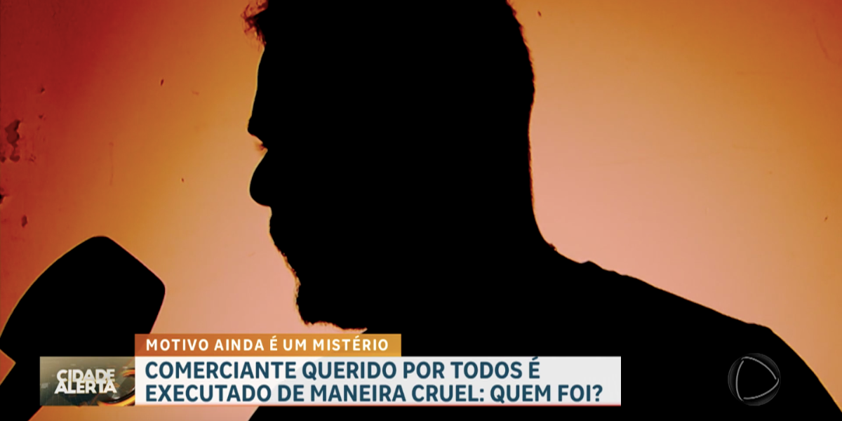 Entrevista com parente no Cidade Alerta (Reprodução/Record)