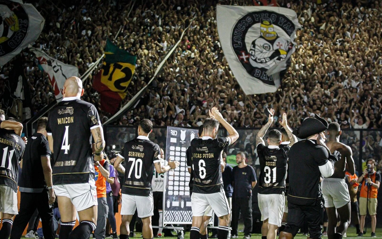 Time do Vasco (Reprodução/Vasco)