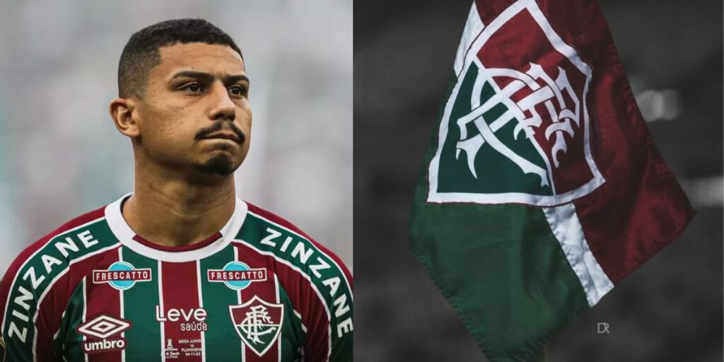 André e Fluminense (FOTO: LUCAS MERÇON / FLUMINENSE F.C)