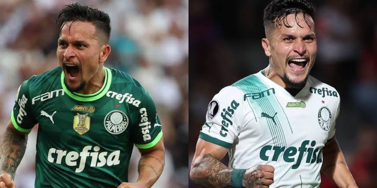 Arthur, craque do Palmeiras (Foto - Montagem TV Foco)