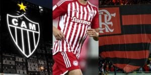 Atlético, Scarpa e Flamengo (Reprodução - Internet)