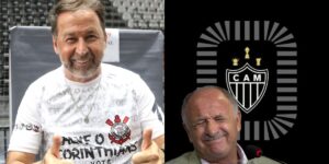 Augusto Melo do Corinthians, Felipão e Atlético Mineiro - (Reprodução: Internet)