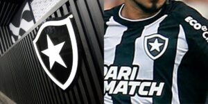 Botafogo e jogador (Reprodução/Internet)