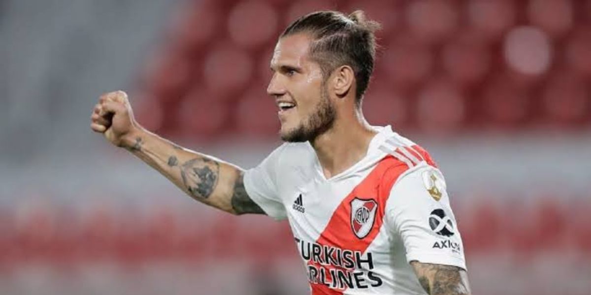 Bruno Zuculini, craque do River Plate, da Argentina e campeão da Libertadores (Foto - Reprodução Internet)