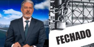 William Bonner e empresa fechada - Montagem: TV Foco