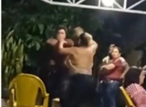 Cantor sertanejo é filmado empurrando a mãe contra o chão durante briga em bar - Foto Internet