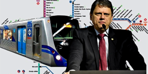 Governador do Estado de São Paulo, Tarcísio de Freitas, confirma nova estação de metrô (Foto Reprodução/Montagem/Tv Foco)