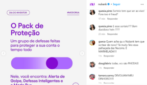 Clientes do Nubank estão revoltados com a empresa - Foto Instagram