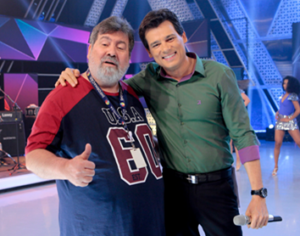 Com Celso Portiolli (Lourival Ribeiro/SBT), com Silvio Santos (Carol Soares/SBT) e com Gugu Liberato (Moacyr dos Santos/SBT)