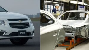 Chevrolet e fabrica - montagem: Tv foco