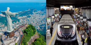 Estação de metrô no Rio de Janeiro (Foto: Reprodução, Diário do Rio)