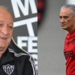 Felipão e Tite (Foto - Montagem TV Foco)