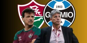 Fernando Diniz e Renato Gaúcho (Foto - Montagem TV Foco)