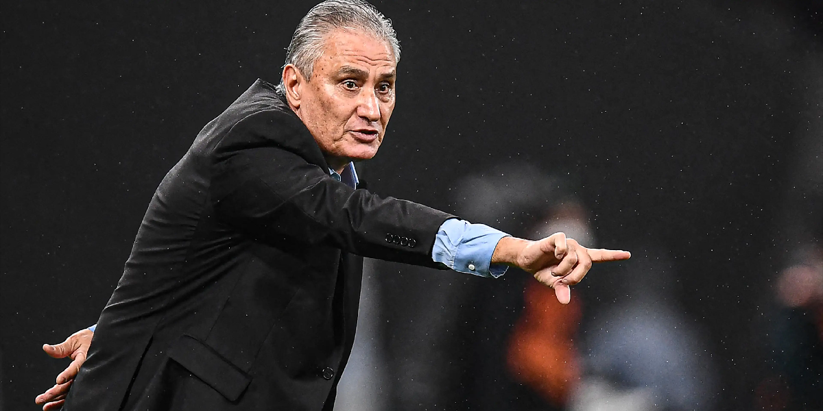 Tite sob comando do Mengão (Foto: Reprodução/ Internet)