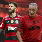 Flamengo: Léo Pereira e Tite (Foto:  Montagem TV Foco)