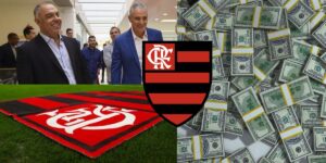 Flamengo - (Montagem Tv Foco)