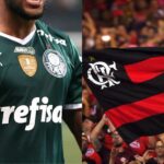 Flamengo e jogador (Reprodução/Internet)